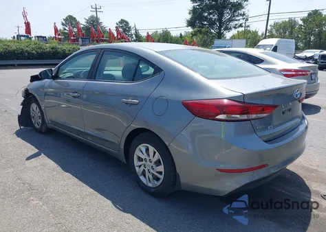 2018 Hyundai Elantra Se from USA, damaged, VIN KMHD74LF5JU578847
